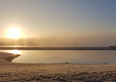 Zonsopkomst in mist 29 december 2016 - 4